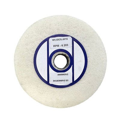 GRINDING WHEEL ESP.127.0X25.4X15 A80 ON SV1 BRASILEX